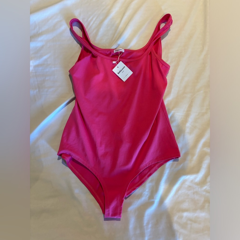Bright Pink Bodysuit NWT
